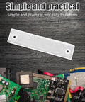 Photoelectric Sensor Reflector Panel For Industrial Automation And Busy Production Lines Space Saving Reflective Accessory Compact Plastic Rectangle Design For Factory Floors, white 18x4 cm