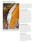 Construction step showing stem reinforcement from 'Build Your Own Strip Canoe Step-By-Step Full-Size Plans For Eight Field-Tested Canoes'