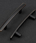 Oil Rubbed Bronze Curved Cabinet Handles Arch Drawer Pulls For Kitchen 3 Inch Hole Centers 25 Pack Durable Zinc Alloy