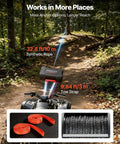 Beefy Portable 4500 Lbs 12V DC Electric Winch With Synthetic Rope Wireless And Wired Remotes Box Style Recovery Kit With Fairlead Clevis Hook And Straps For ATV UTV Off Road Pulling on ATV trail
