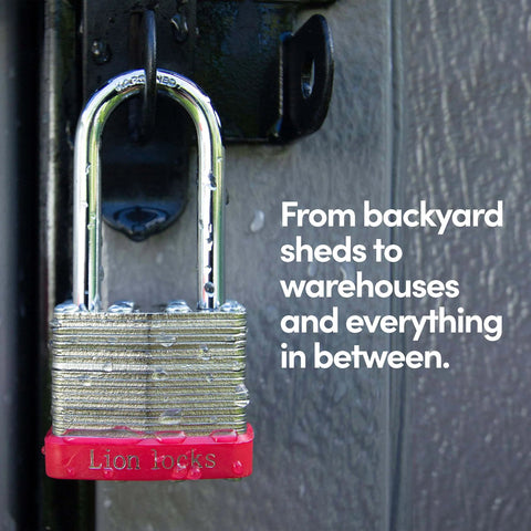 Keyed Alike 12 Pack Padlocks With 2 Inch Shackle 24 Keys Included Outdoor And Indoor Use Hardened Steel Case on shed latch