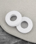 Felt Washers For Motor Shaft And Gearbox Protection, 24x11.5x6mm, 20 Pack on textured surface