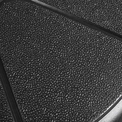 Close-up of textured surface on 22L Round Water And Sand Filled Umbrella Base Stand No Fuss Free Standing With Built In Handle And Anti Slip Bottom