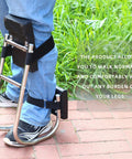 Person wearing Knee Saver Kneeler Seat For Gardening And Farm Work With Thick Cushioned Pad Sturdy Galvanized Steel Frame Real Talk