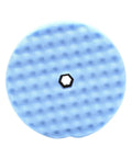 Perfect It Ultrafine Foam Polishing Pad Double Sided 8 Inches Blue For Smooth Swirl Removal And High Gloss Finish Waffle Face
