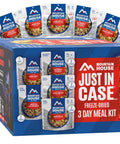 3 Day Freeze Dried Emergency Food Supply Kit 18 Servings Delivers 1706 Calories Per Day For 72 Hours Requires 12 Cups Water
