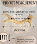 Rustic Faux Antler Cabinet Drawer Pulls Set Of 2 6 Inch Long With Screws Included natural finish polyresin handle measurements