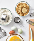 Stainless Steel Measuring Cup Set Four Piece For Baking And Cooking Durable And Accurate Kitchen Tools For Everyday Prep And Precise