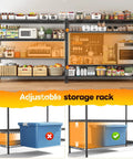 Heavy Duty Garage Shelving Unit with 4 Tier Adjustable Wire Shelves 2560 Lbs Capacity 55.5 Inch Wide Industrial Storage Rack for Home Shop and Commercial Use in kitchen storage use