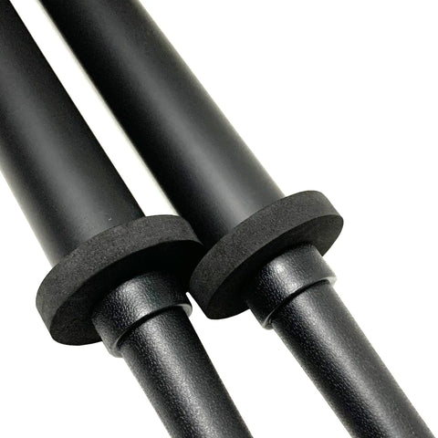 Two Pack 35.25 Inch Padded Foam Sword Set For Safe Sparring And Training Katana Style Practice Blades With ABS Core And Grip.