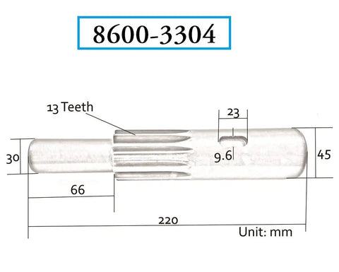 Heavy Duty Replacement Spindle For Two Ton Ratcheting Arbor Press Built Tough With Case Hardened Steel To Keep Your Shop Rig Cranking Non Stop Without Any Headaches