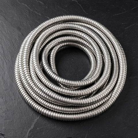 Top Notch Flexible Stainless Steel Wire Loom Sleeve For Heavy Duty Cable Management Easy Bend Rust Proof Electrical Conduit Guard