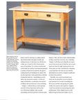Master Your Band Saw Setup With This Straight Talk Woodworking Guide, featuring a wooden workbench with two drawers.