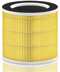 Pet Allergy Replacement Filter For Air Purifier RP-AP089 Series With H13 True HEPA And Activated Carbon, cylindrical design.