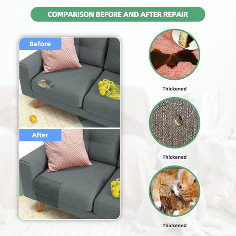 Self Adhesive Coarse Linen Fabric Repair Patches For Couch And Clothing Tear Restoration No Sweat DIY Home Wardrobe Essential Heavy Duty Upholster