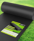 Built Tough 4Oz Nonwoven Geotextile Weed Barrier Fabric 3Ft By 100Ft Heavy Duty Landscape Ground Cover roll on grass