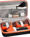 Durable Tool Kit Case For Klein Tools ET310 And Rt250 Gfci Tester Fits 80016 80064 80041 Circuit with tester compartments