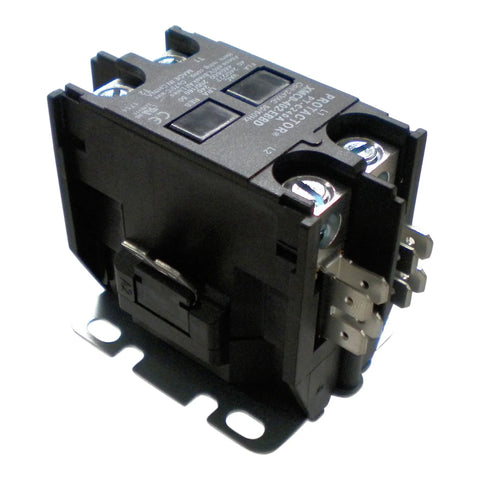 Image of Two Pole 40 Amp Contactor With 24 Volt Coil Direct Replacement For Rheem Ruud Weatherking 42-42139-13
