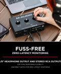 M-Track Solo USB Audio Interface For Recording, Streaming And Podcasting With XLR, Line And DI Inputs, 48kHz Resolution