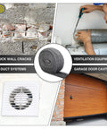 Collage showing uses of Stainless Steel Wool 13 Ft Grade 0000 Metal Wire Mesh for cleaning brick wall cracks and duct systems.