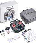 Elite 16 Channel ELRS Transmitter With EdgeTX And AG02 CNC Hall Gimbals, 3.5 Inch IPS Touchscreen, accessories and storage case