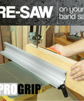 Universal Bandsaw Fence That Fits Any Table Up To 18-Inch, All-In-One Dual Function 2 In 1 Band Saw And Drill Press Fence Combo in use