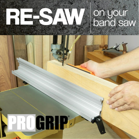Universal Bandsaw Fence That Fits Any Table Up To 18-Inch, All-In-One Dual Function 2 In 1 Band Saw And Drill Press Fence Combo in use