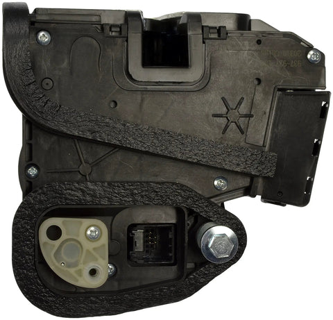 Rear Passenger Side Door Lock Actuator Motor Replacement For Select Models shown from side angle, highlighting plug-and-play design