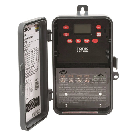 Multipurpose 24 Hour Time Switch For Home And Office With 1 Channel SPST Dry Contact Output And 120 VAC Input Auto On Off