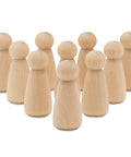Gonna Love These Super Sturdy Birch Wood Peg Dolls 3.5 Inch Pack Of 10 Unfinished Mom And Angel Figures Ready To Rock Your Next Diy Craft Project Smooth Finish.