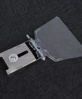 Two Piece Bench Grinder Eye Shield Replacement Kit showing stainless steel and plastic shield