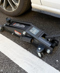 3 Ton Hydraulic Floor Jack With Extra Saddle For SUVs And Trucks Heavy Duty Trolley Jack Built For Home Garage Or On The Go