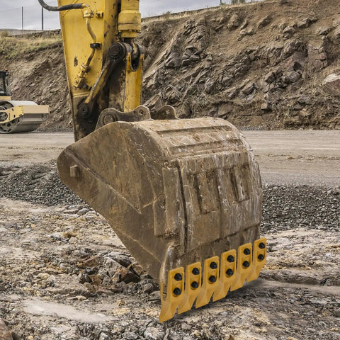 Trenching Bucket Teeth Kit Five Pack Bolt On Excavator Bucket Teeth Includes Ten Bolts And Nuts Heavy Duty Digging Bits For Faster Breakout And Jobsite Efficiency on excavator bucket