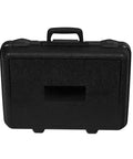 Heavy Duty Plastic Carrying Case With Foam Interior And Rugged Latch System Made In USA Flat Foam Bottom Pad Cushioned Lid Textured Exterior Built