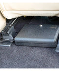Heavy Duty Lockable Steel Case With Security Cable and Keyed Lock under car seat for secure storage