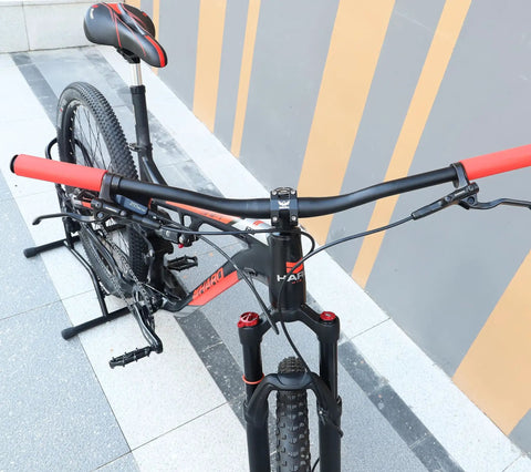 Short 22.2mm Bike Stem 35mm Reach For Mountain Road BMX, 6061 Aluminum Alloy Super Light Handlebar Stem on bicycle