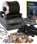 Hobby Rock Tumbler Kit For Kids And Adult Beginners Turn Rough Stones Into Smooth Gemstones With An Easy To Use Durable Polisher For At Home Fun Educational Science Activity And Creative Craft Projects, rock tumbler kit with stones and grit