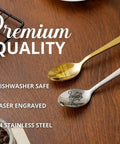 Engineer Gifts Spoon Set For Men, Ideal Mechanical Engineer Gift For Builders, Mechanics, And Blue Collar Pros, laser engraved spoons