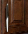 5 Inch Solid Faceted Bar Cabinet Pull Handle Set 25 Pack In Satin Nickel Finish Center To Center 5 Inch Spacing Heavy Duty Modern Bar Pulls