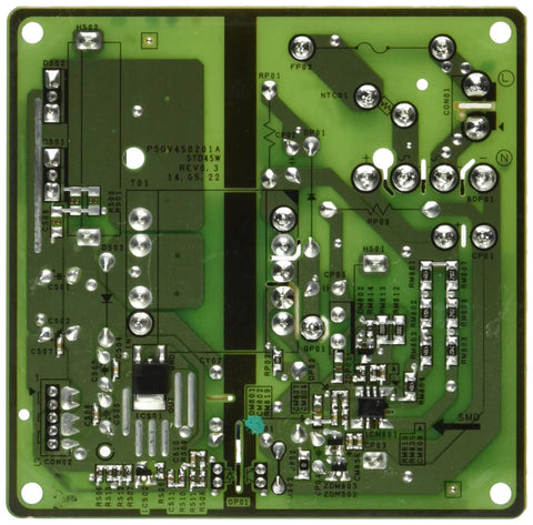 Replacement Refrigerator Control Board DA92-00486A For Select Models, green PCB with multiple components visible