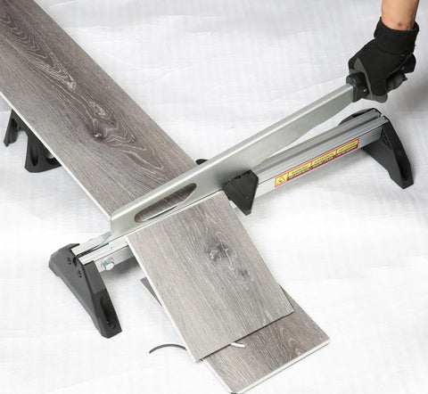 Fully Assembled Laminate And Vinyl Floor Cutter For Small Jobs, Cuts 2-5mm Thick Rubber, Laminate, VCT, PVC and more.