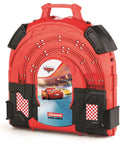 Speed Arena Disney Pixar Cars Slot Car Race Track Set With Lightning McQueen And Dinoco Cruz Ramirez portable carry case