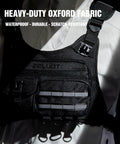 12L Hydration Running Vest for Men With On the Go Storage for Running and Cycling, waterproof heavy-duty oxford fabric