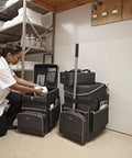 Mobile Large Dark Gray Office Cart Workhorse Built For Housekeepers Sales Reps Medical Pros Home Healthcare And Teachers