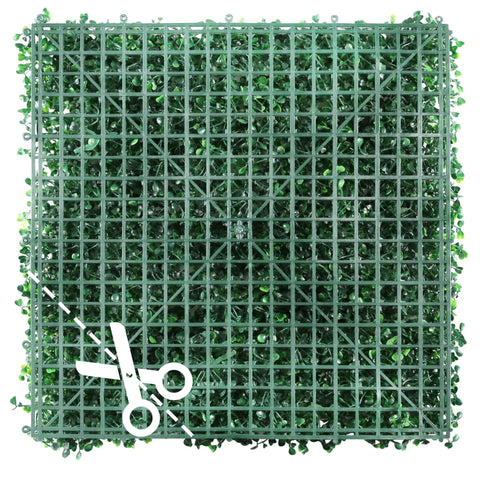 Thick Fake Boxwood Panels 12 Pack 20 By 20 Inches Privacy Hedge Screens For Outdoor And Indoor Use Dope Sunproof Artificial Green Walls