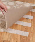 Indoor Rug Gripper Tape 3 Inch By 60 Foot Non Slip Carpet Tape For Removable Installations Holds Rugs Up To 12 By 12 Feet Mesh Adhesive Grip