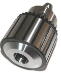 Beefy Heavy Duty Drill Chuck With 2MT Arbor For Three Sixteenths To Three Fourths Inch Capacity Morse Taper No 2, steel body