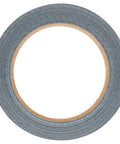 Top view of a roll of No Residue Duct Tape 1.88 Inch By 20 Yards Grey 2420A Heavy Duty Adhesive For Quick Fixes And Clean Removals