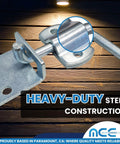 Heavy Duty Zinc Plated Steel Straight Stake Latch Set 30 Pack For Utility Trailers Fences And Gates close-up showing durable steel construction.