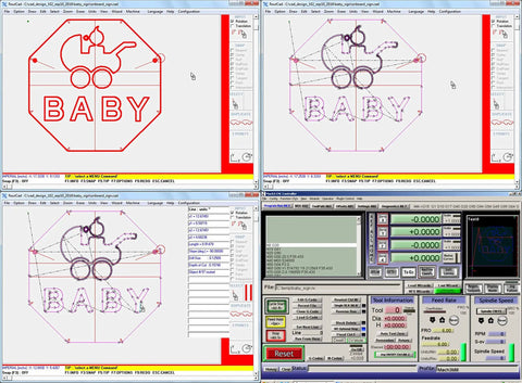 DIY Friendly All In One CAD CAM Mill Software For CNC Machines With Mach 3 Linux GRBL Support Easy CAD To CAM Workflow